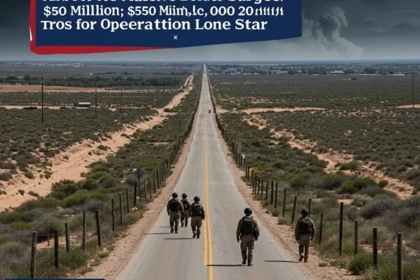 Abbott Unveils Massive Border Surge: $500 Million, 2,000 Additional Troops for Operation Lone Star