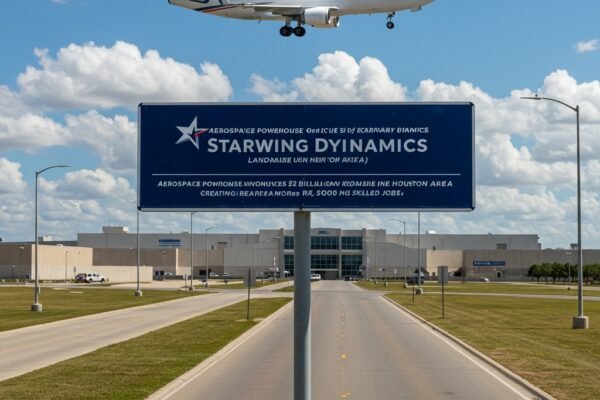 Aerospace Powerhouse Starwing Dynamics Announces Landmark $2 Billion Expansion in Houston Area, Creating 3,500 High-Skilled Jobs Aerospace Powerhouse Starwing Dynamics Announces Landmark $2 Billion Expansion in Houston Area, Creating 3,500 High Skilled Jobs