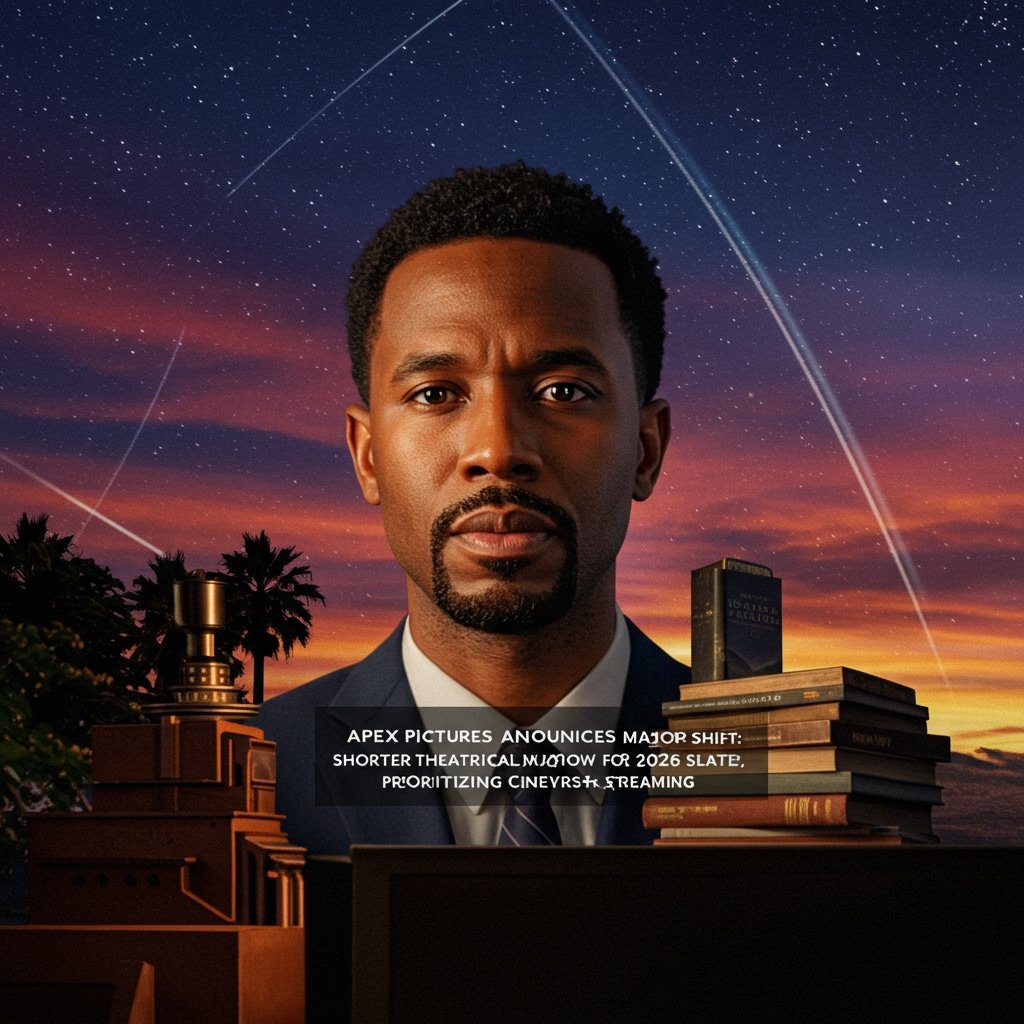 Apex Pictures Announces Major Shift: Shorter Theatrical Windows for 2026 Slate, Prioritizing CineVerse+ Streaming