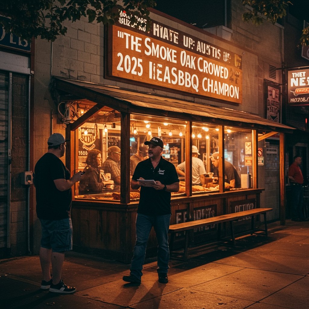 Austin Heats Up: 'The Smoked Oak' Crowned 2025 Texas BBQ Champion