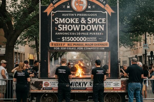Austin's Prestigious Smoke & Spice Showdown Announces $150,000 Prize Purse, Major Rule Overhaul for 2025 Competition