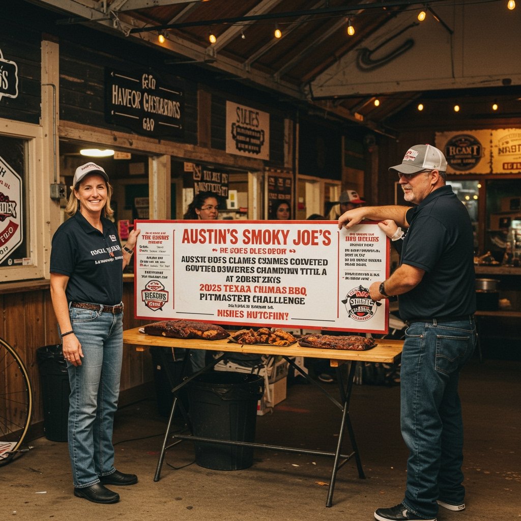 Austin's Smoky Joe's Claims Coveted Grand Champion Title at 2025 Texas BBQ Pitmaster Challenge