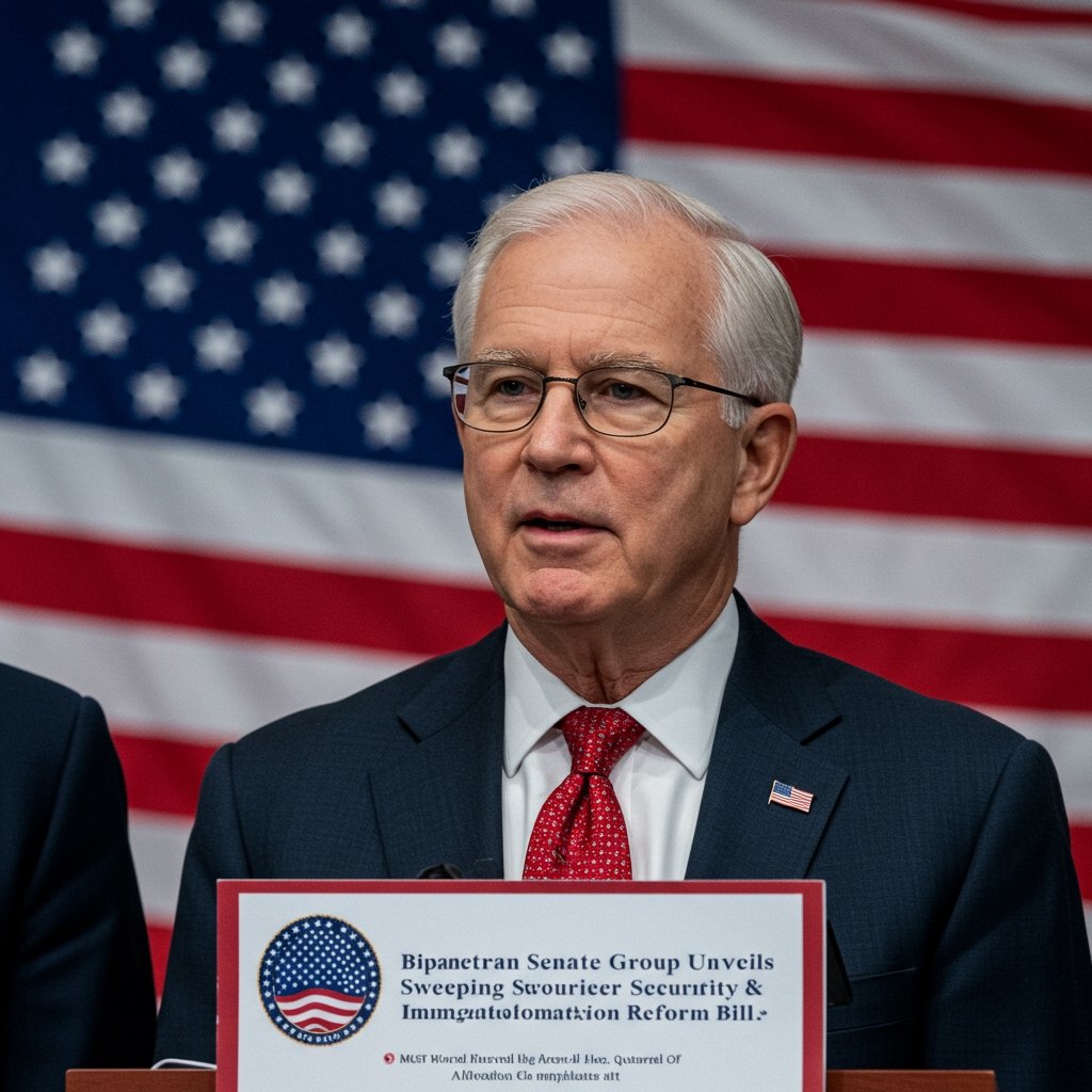 Bipartisan Senate Group Unveils Sweeping Border Security & Immigration Reform Bill
