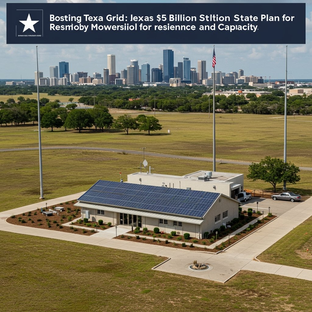Boosting Texas Grid: $5 Billion State Plan for Resilience and Capacity