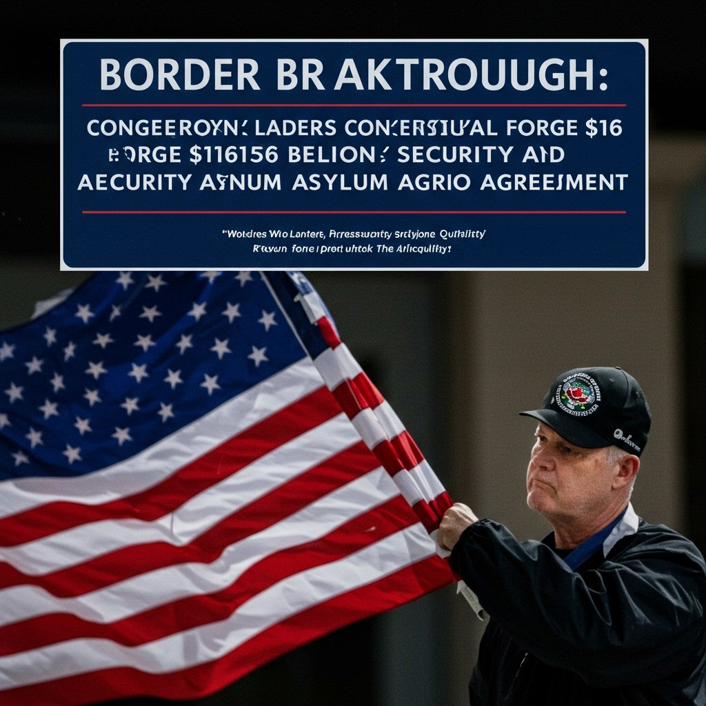 Border Breakthrough: Congressional Leaders Forge $16 Billion Security and Asylum Agreement