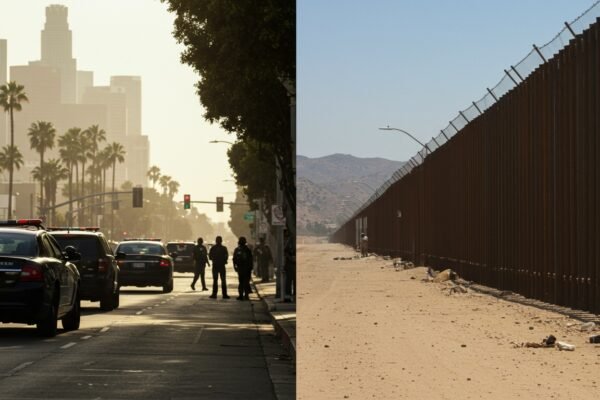 Border Crossings Plummet Nearly 50% Amid DHS Enforcement Surge in Los Angeles, Agency Reports