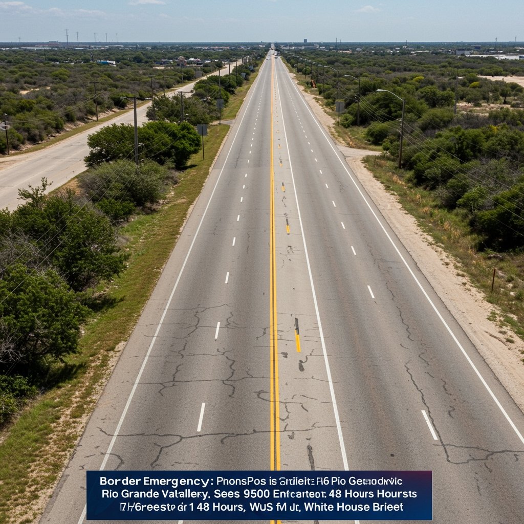 Border Emergency: Rio Grande Valley Sees 9,500 Encounters in 48 Hours, White House Briefed