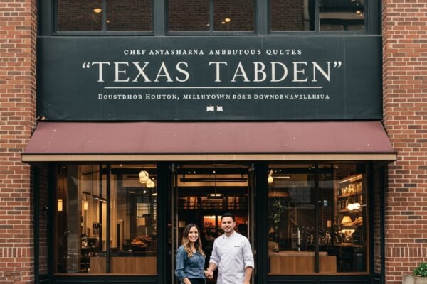 Chef Anya Sharma Announces Ambitious "The Texas Table" Culinary Hub for Downtown Houston, Signaling Multi Million Dollar Investment