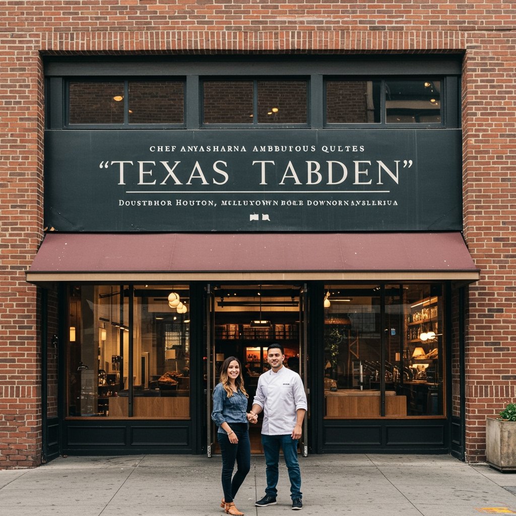 Chef Anya Sharma Announces Ambitious "The Texas Table" Culinary Hub for Downtown Houston, Signaling Multi Million Dollar Investment