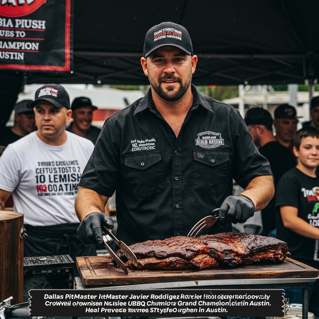 Dallas Pitmaster Javier Rodriguez Crowned National BBQ Grand Champion in Austin