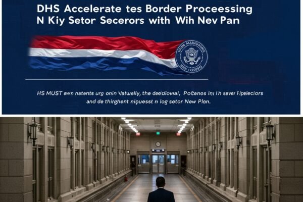 DHS Accelerates Border Processing in Key Sectors with New Plan