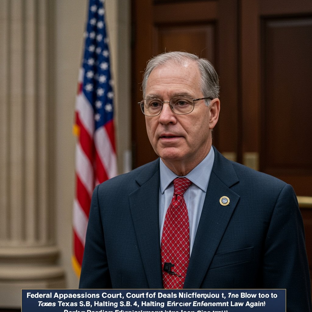 Federal Appeals Court Deals New Blow to Texas S.B. 4, Halting Border Enforcement Law Again