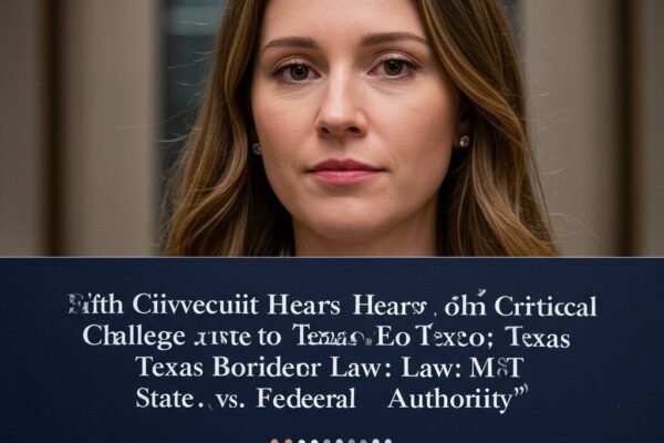 Fifth Circuit Hears Critical Challenge to Texas Border Law: State Power vs. Federal Authority