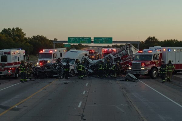 Four Dead, Two Critically Hurt in “Horrific” Seven-Vehicle Pileup on I-20 Near Terrell, Texas Four Dead, Two Critically Hurt in "Horrific" Seven Vehicle Pileup on I 20 Near Terrell, Texas