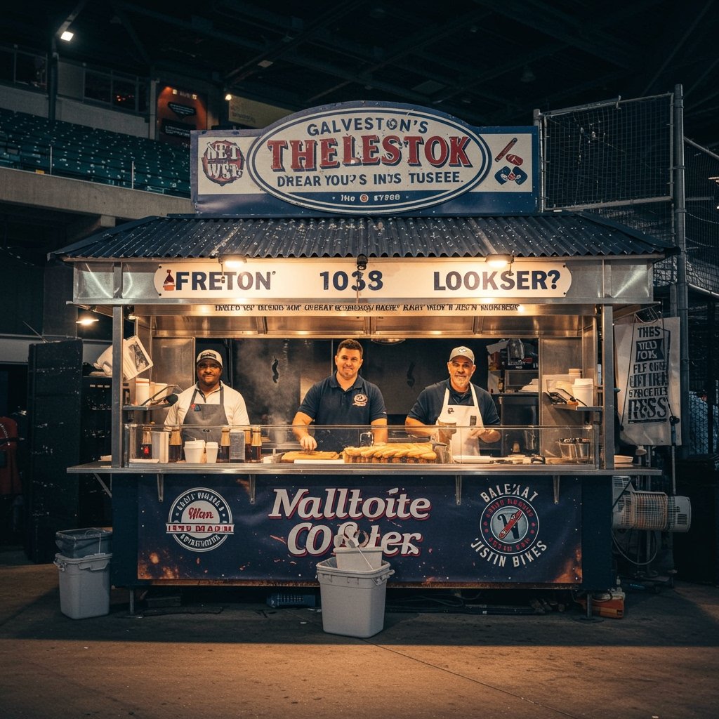 Galveston's Culinary Showdown: 'Great Food Truck Race' Welcomes Baseball Star Justin Turner for 'Ballpark Bites'