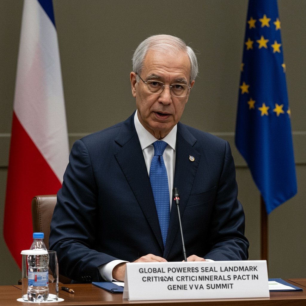 Global Powers Seal Landmark Critical Minerals Pact in Geneva Summit