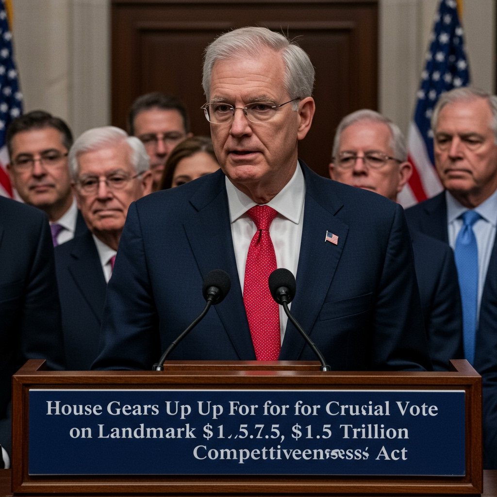 House Gears Up for Crucial Vote on Landmark $1.5 Trillion Competitiveness Act