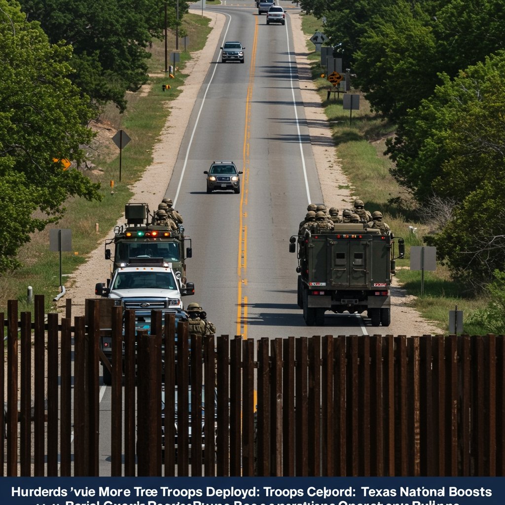 Hundreds More Troops Deployed: Texas National Guard Boosts Eagle Pass Barrier Operations Post Rulings