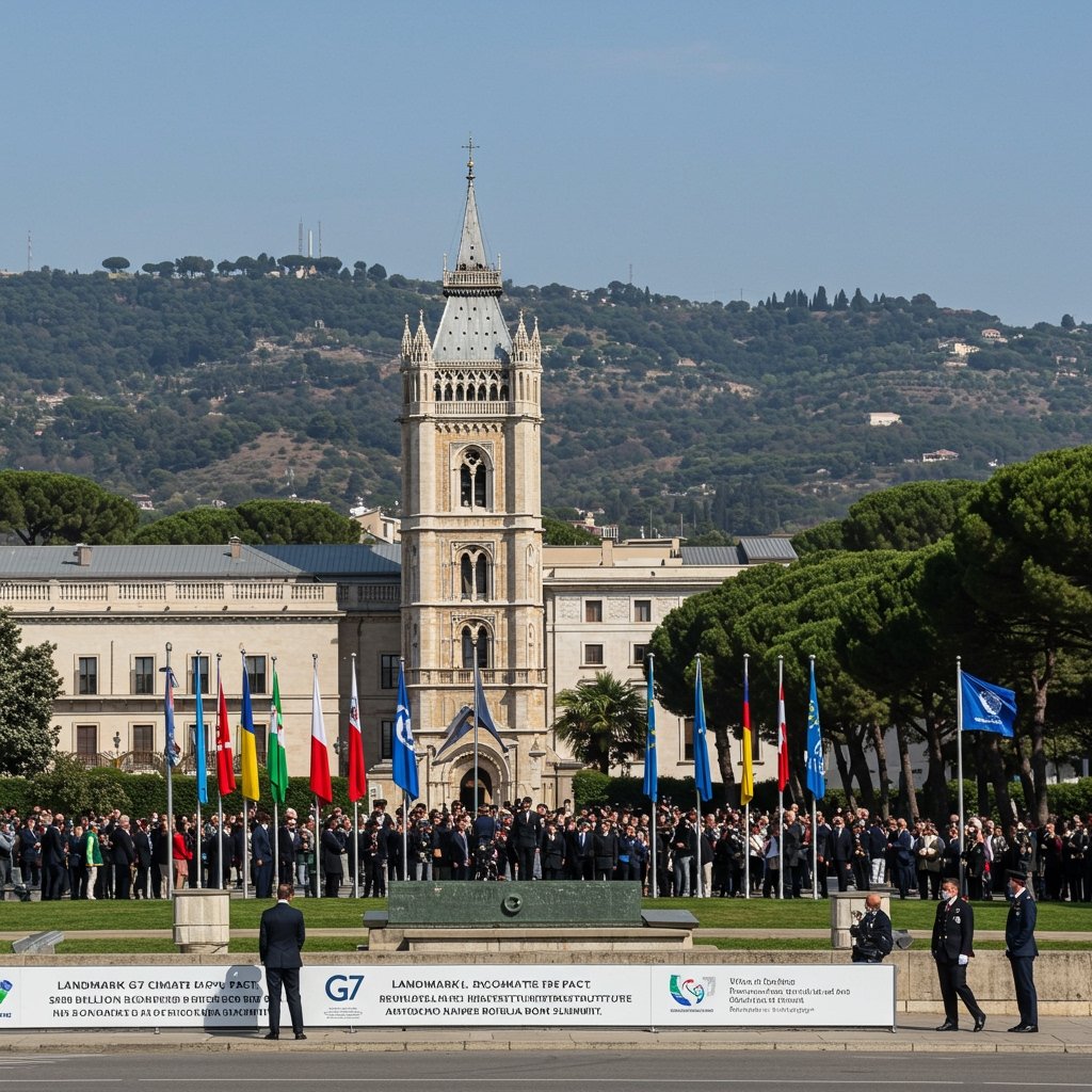 Landmark G7 Climate Pact: $500 Billion Earmarked for Renewables, Infrastructure in Developing World After Rome Summit