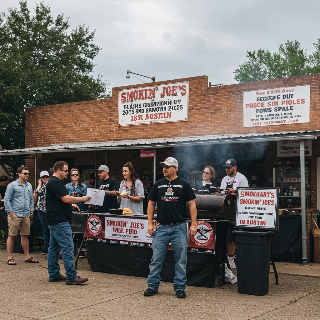 Lockhart's Smokin' Joe's Claims Grand Champion Title at 2025 Texas Smoke Showdown in Austin