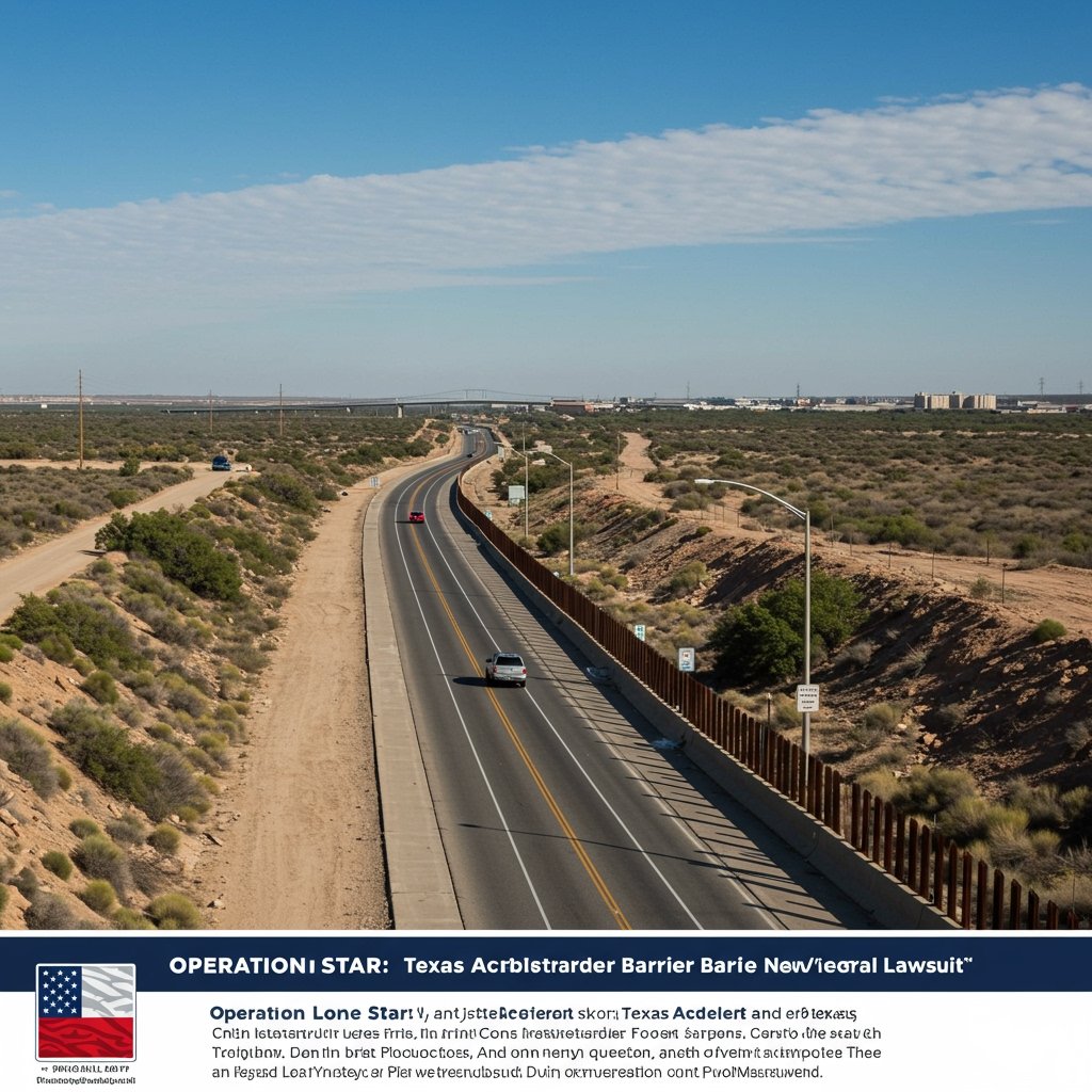 Operation Lone Star: Texas Accelerates Border Barrier Construction, Faces New Federal Lawsuit