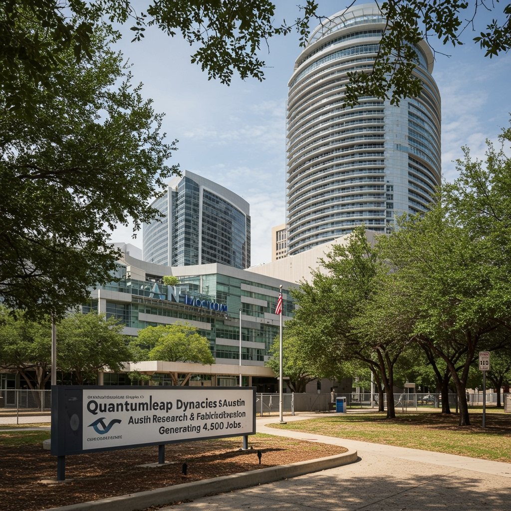 Quantumleap Dynamics Unveils $3.1 Billion Austin Research & Fabrication Expansion, Generating 4,500 Jobs