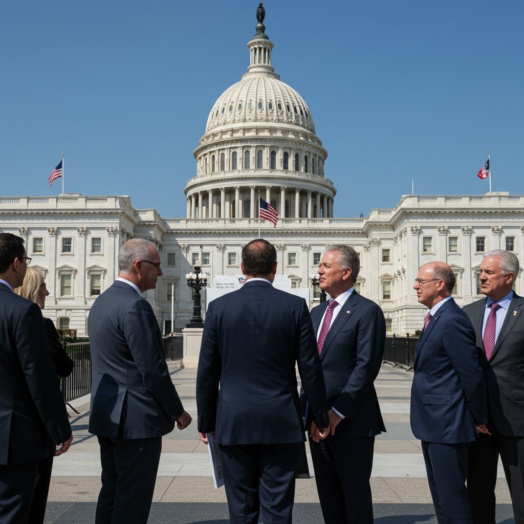 Senate Bipartisan Push: $15 Billion Border Security Bill Unveiled on Capitol Hill