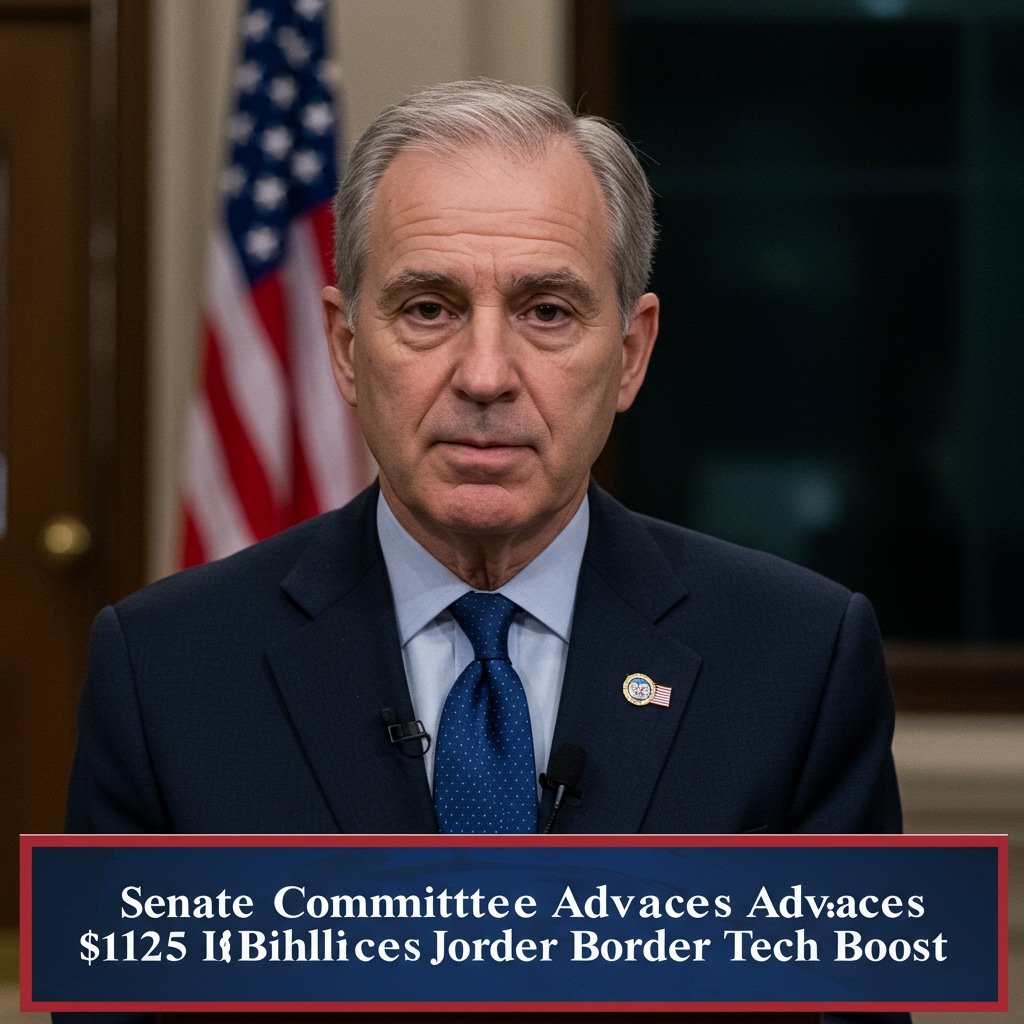 Senate Committee Advances $12.5 Billion Bipartisan Border Tech Boost