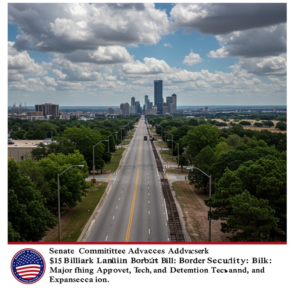 Senate Committee Advances Landmark $15 Billion Border Security Bill: Major Funding Approved for Enforcement, Tech, and Detention Expansion