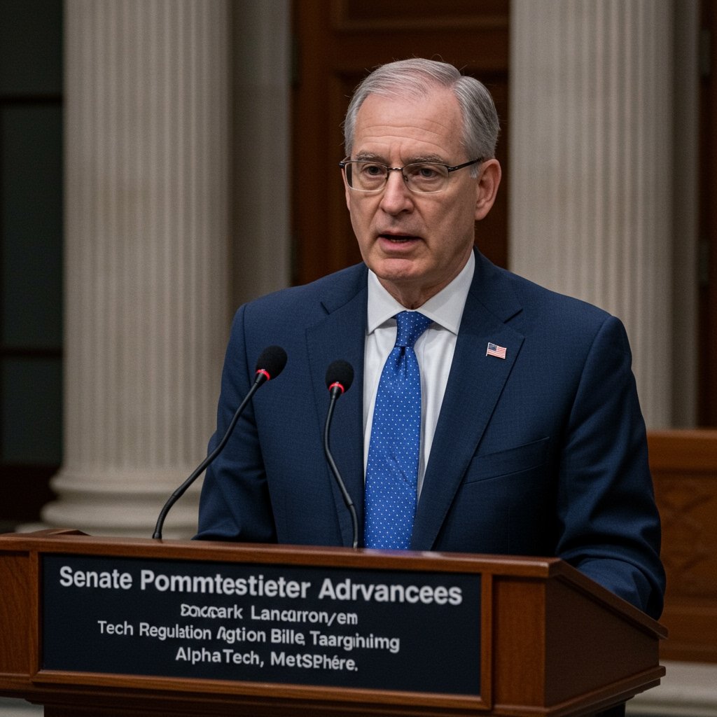 Senate Committee Advances Landmark Tech Regulation Bill Targeting AlphaTech, MetaSphere