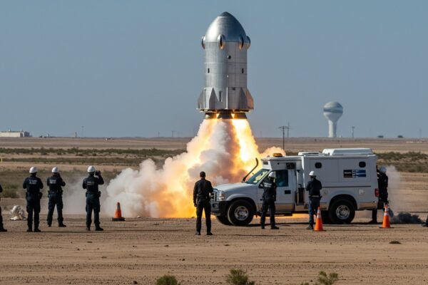 SpaceX Starship Test Explodes in Texas, Marking Setback for Mars Rocket Program