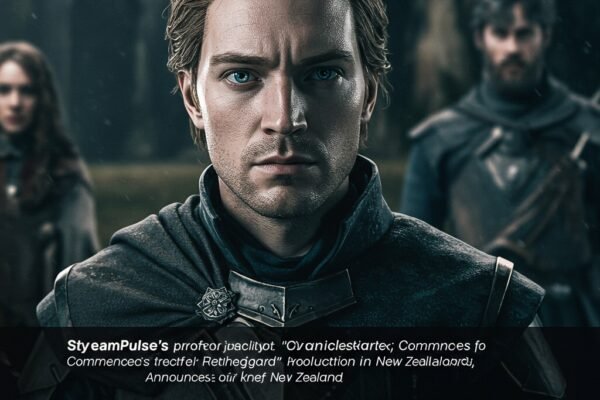 StreamPulse's 'Chronicles of Aethelgard' Commences Production in New Zealand, Announces Sir Gideon Thorne and Elara Vance Join Cast