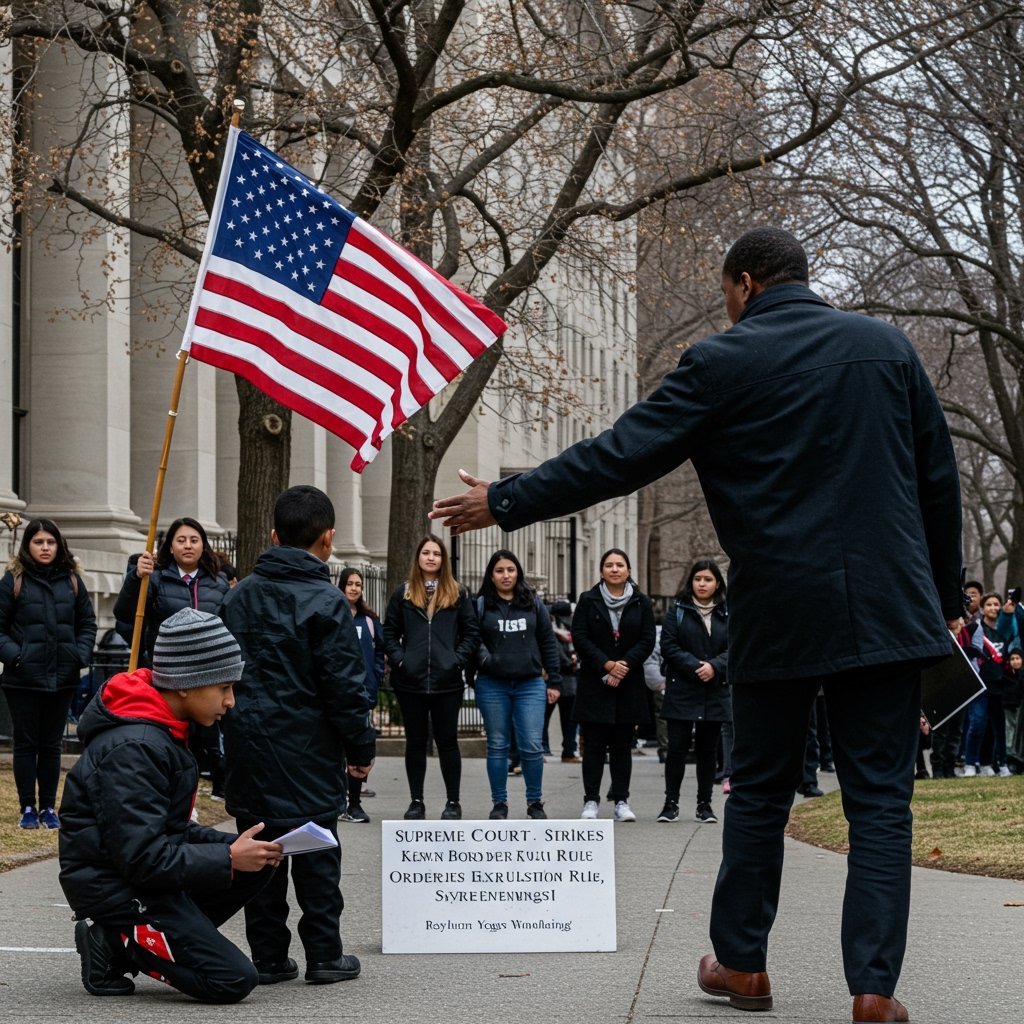 Supreme Court Strikes Down Key Border Expulsion Rule, Orders Return to Asylum Screenings