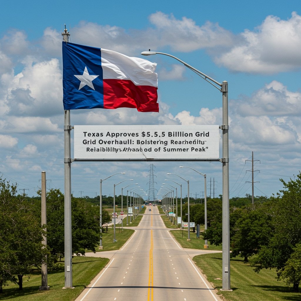 Texas Approves $5.5 Billion Grid Overhaul: Bolstering Reliability Ahead of Summer Peak