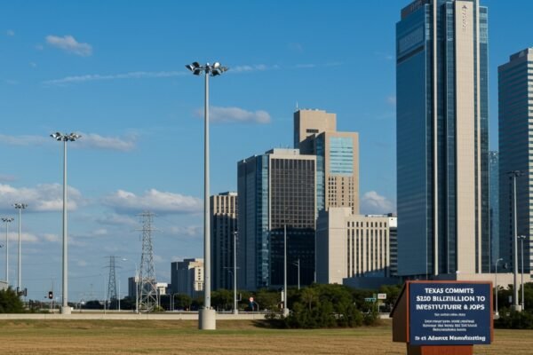 Texas Commits $20 Billion to Infrastructure & Jobs: Strengthening Energy Grid and Advanced Manufacturing