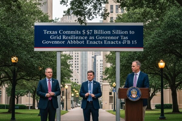 Texas Commits $7 Billion to Grid Resilience as Governor Abbott Enacts SB 15