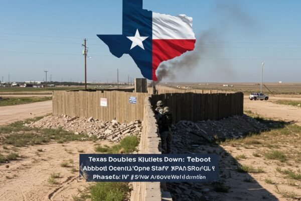 Texas Doubles Down: Abbott Launches 'Operation Lone Star Phase IV' with New Troops, Border Wall Amid Federal Inaction