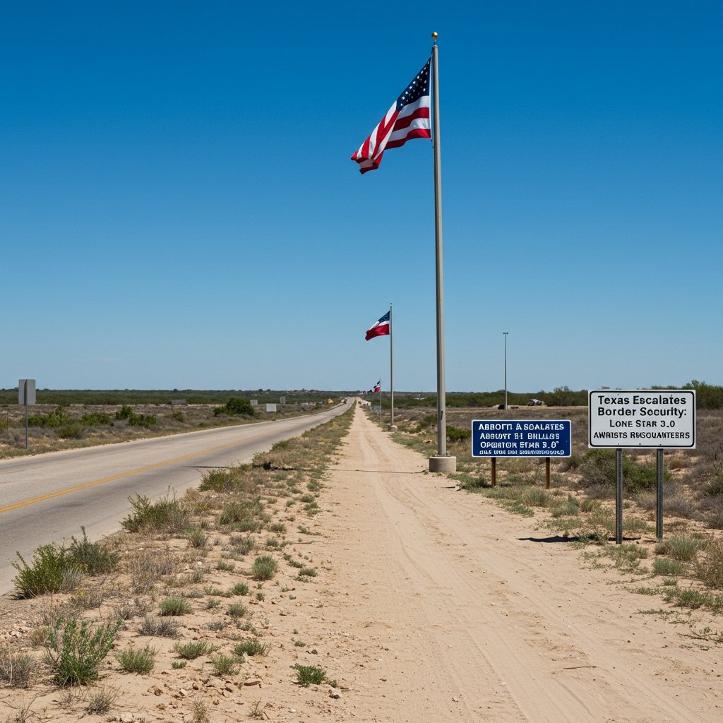 Texas Escalates Border Security: Abbott Unveils $1 Billion Operation Lone Star 3.0 Amidst Rising Encounters