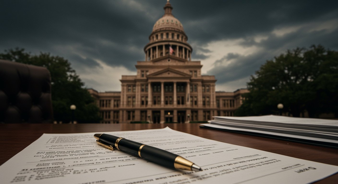 Texas Governor Greg Abbott Mandates Special Legislative Session Following Swath of Vetoes