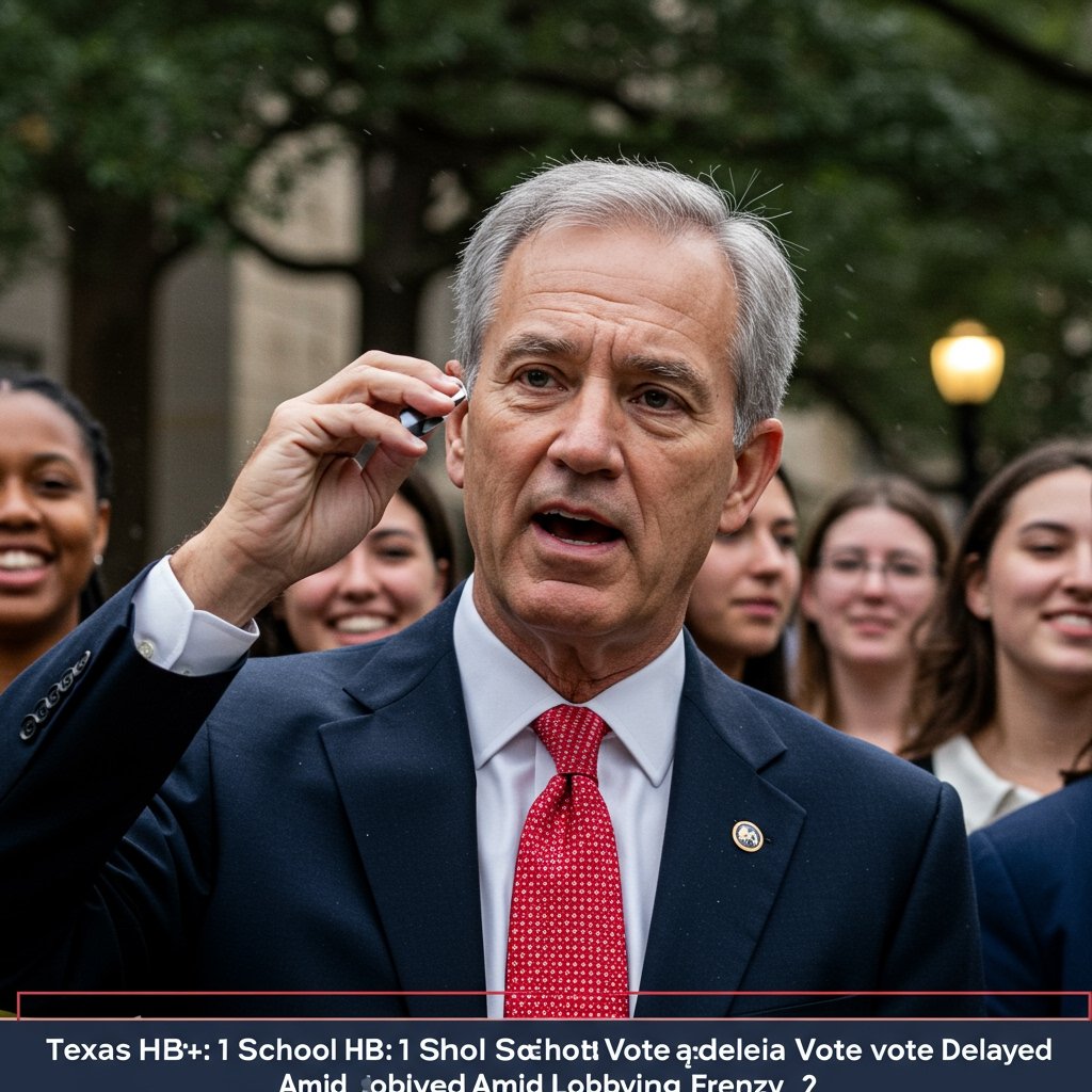 Texas HB 1 School Voucher Vote Delayed Amid Lobbying Frenzy