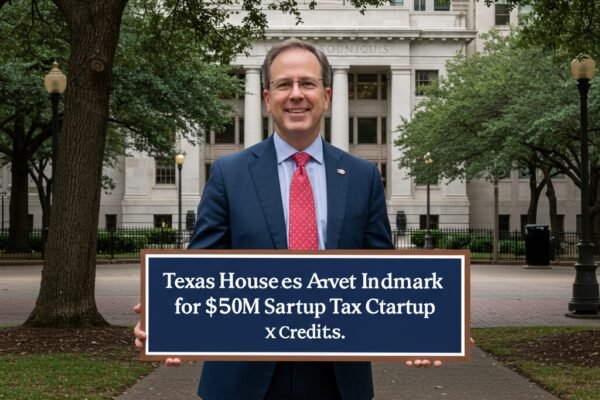 Texas House Advances Landmark Bill for $500M Tech Startup Tax Credits