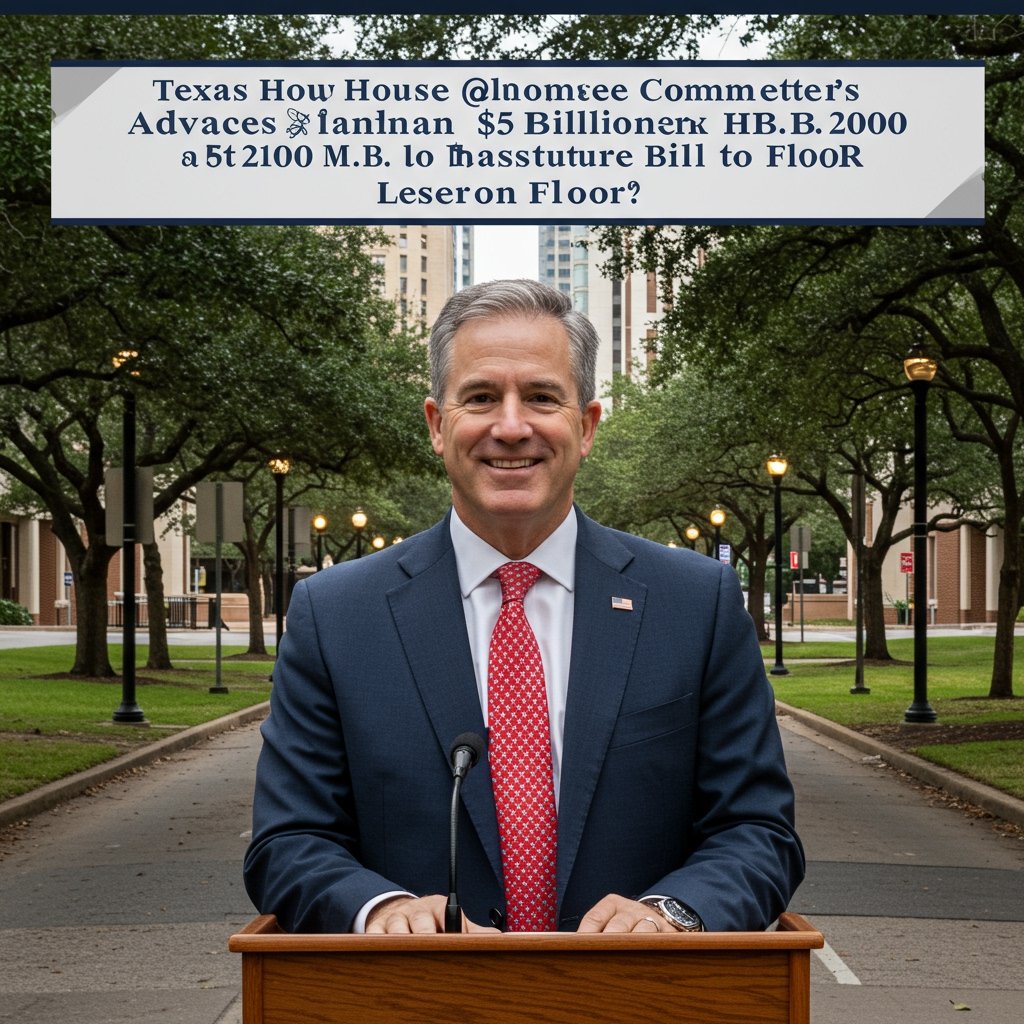 Texas House Committee Advances Landmark $5 Billion H.B. 200 Infrastructure Bill to Floor