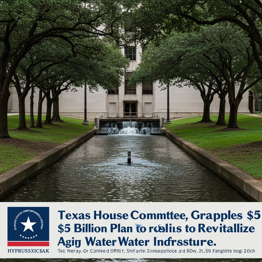 Texas House Committee Grapples with $5 Billion Plan to Revitalize Aging Water Infrastructure