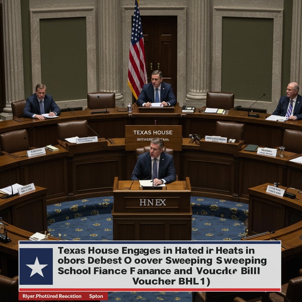 Texas House Engages in Heated Debate Over Sweeping School Finance and Voucher Bill (HB 1)
