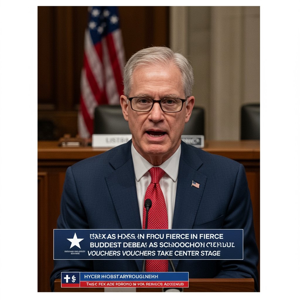 Texas House Engulfed in Fierce Budget Debate as School Choice Vouchers Take Center Stage