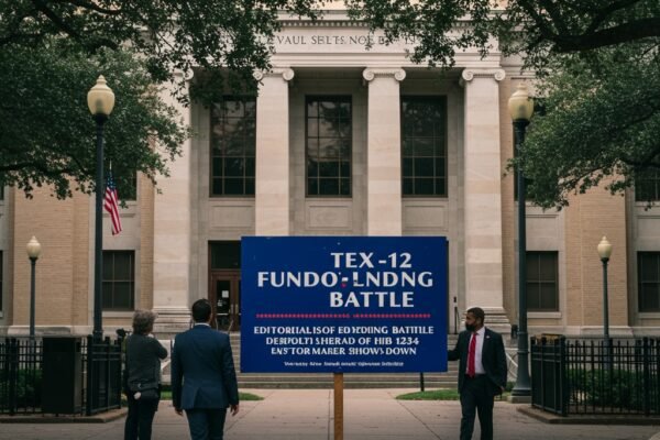 Texas K 12 Funding Battle: Editorials Deeply Divided Ahead of HB 1234 Committee Showdown