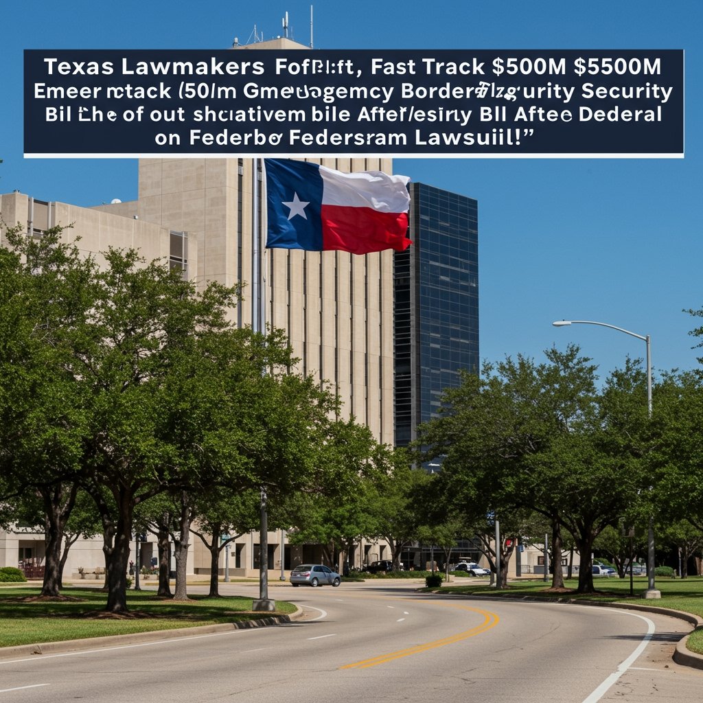 Texas Lawmakers Fast Track $500M Emergency Border Security Bill After Federal Lawsuit