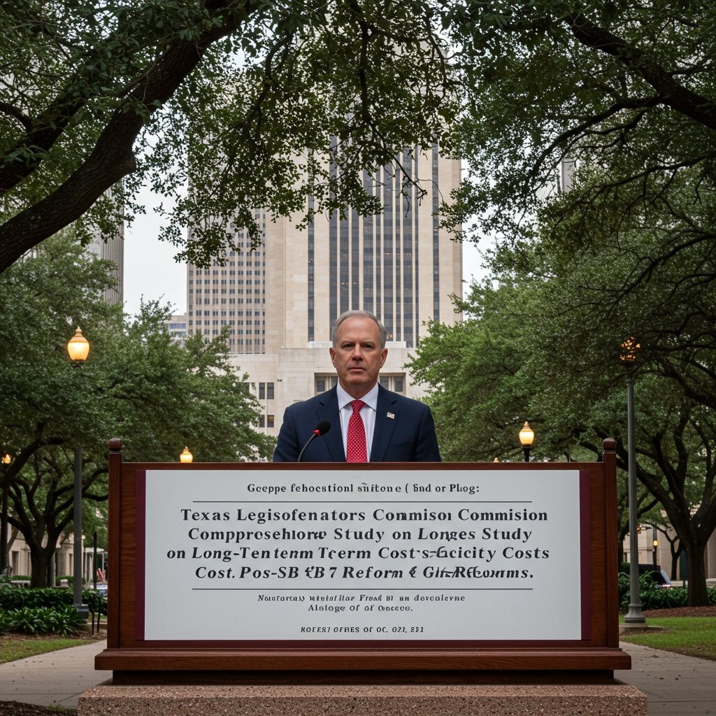 Texas Legislators Commission Comprehensive Study on Long Term Electricity Costs Post SB 7 Grid Reforms