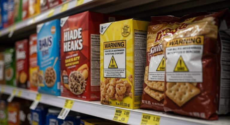 Texas Mandates Warning Labels on Foods With Additives Restricted Abroad Under New Law