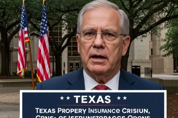Texas Property Insurance Crisis: Special Session Opens, State Fund Bill SB 10 Ignites Debate